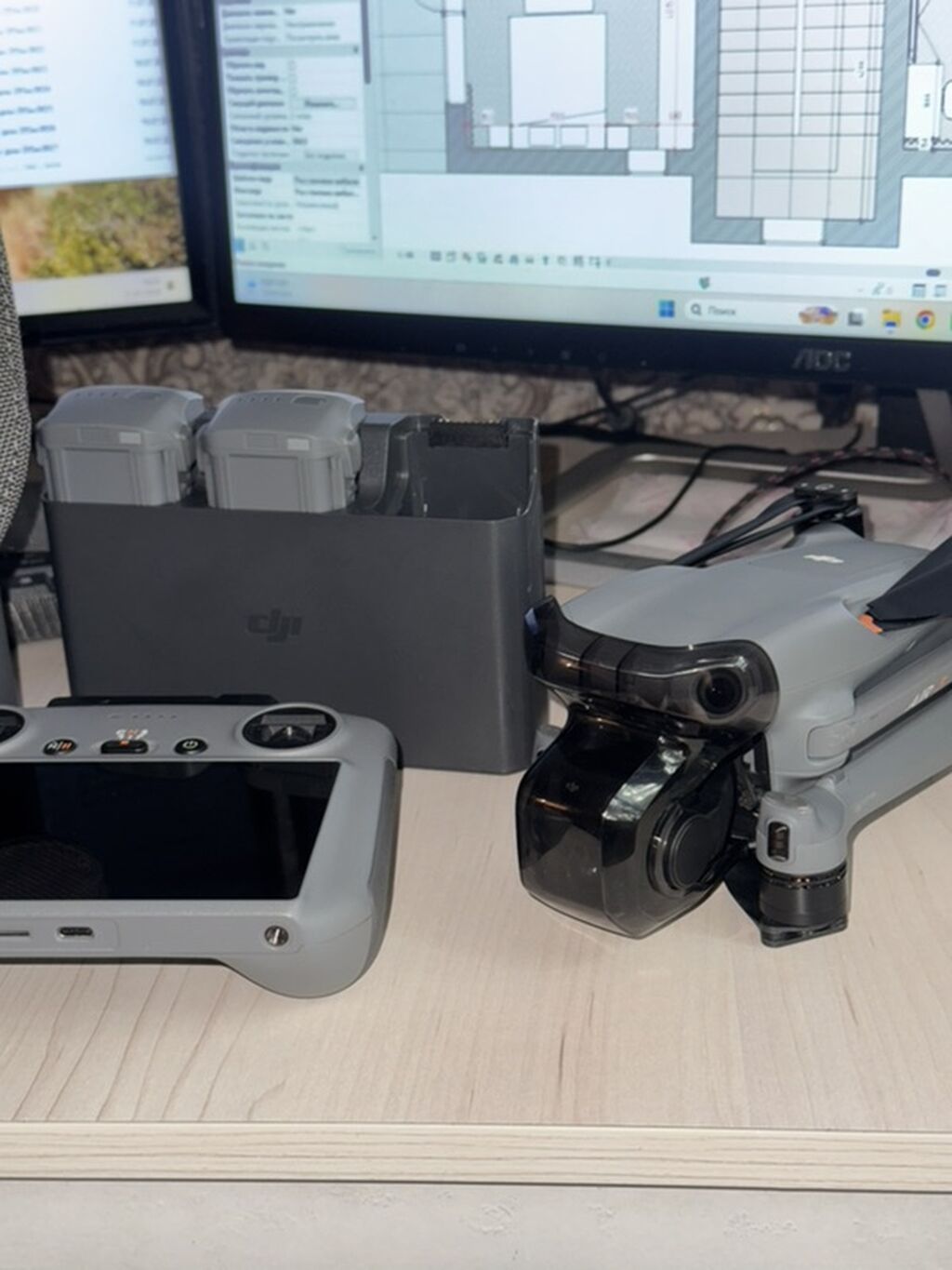 DJI Air 3 Fly More Combo с пультом DJI RC 2: фото 2