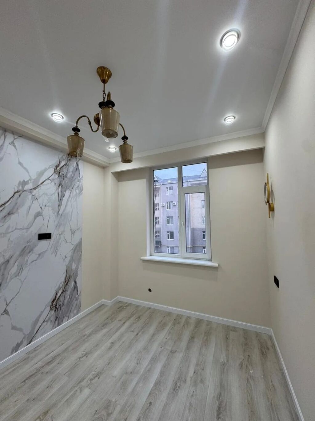 2 комнаты, 62 м², Кызыл Аскер Элитка, 3 этаж, Евроремонт: фото 1