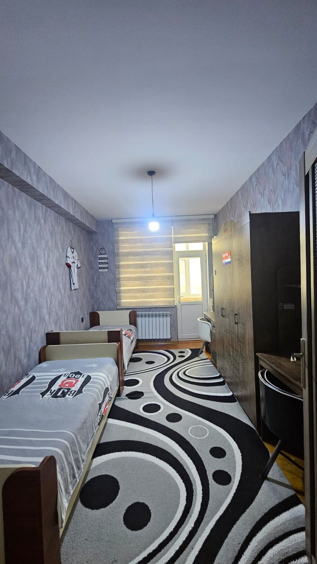 3 otaqlı, Yeni tikili, 97 kv. m