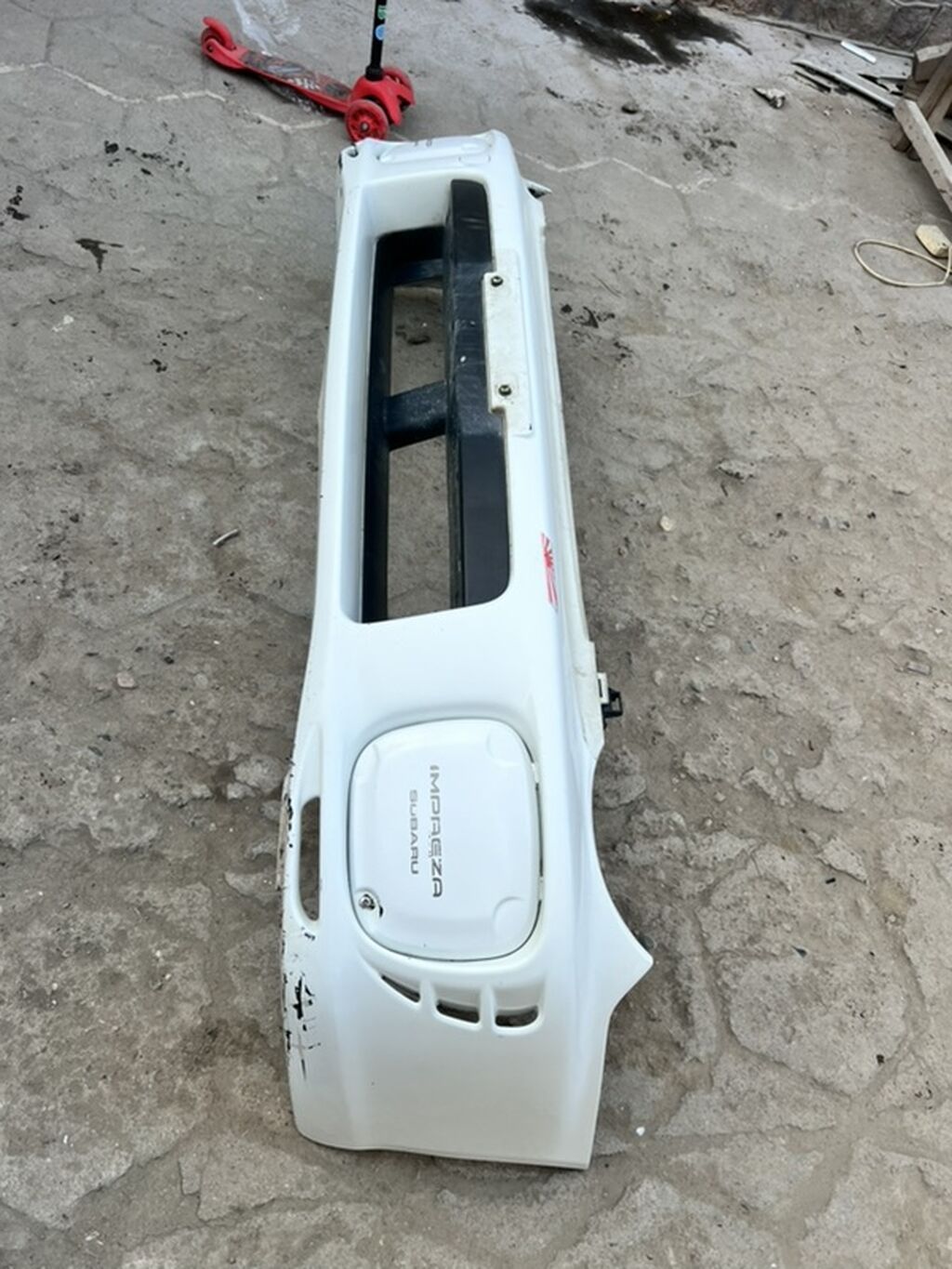 Передний обвес Subaru Impreza (GG/GD, рестайлинг “круглая фара”: фото 4