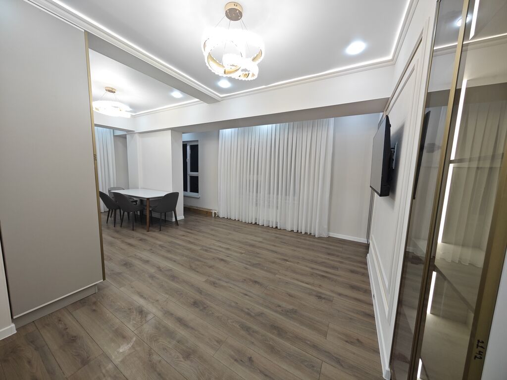 3 комнаты, 75 м², Тунгуч мкр Элитка, 10 этаж, Дизайнерский ремонт: фото 2