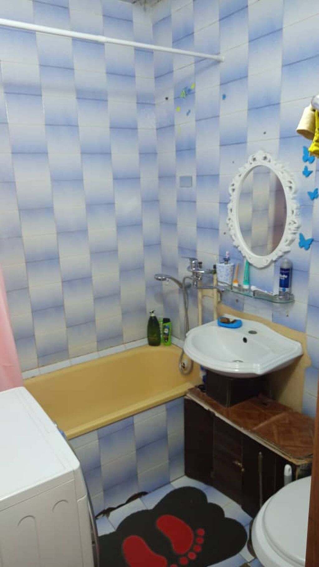 1 комната, 49 м², 12 мкр 106 серия, 7 этаж, Старый ремонт: фото 5