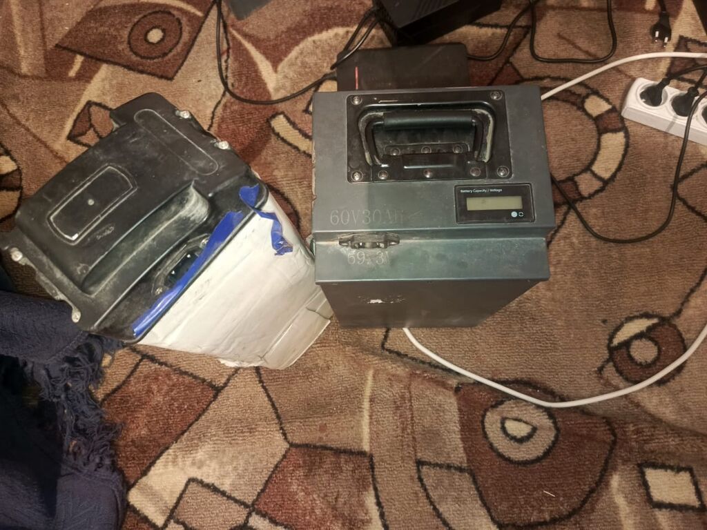 Аккумуляторный блок для электроскутера/самоката 60V 30Ah 2 акум: фото 2
