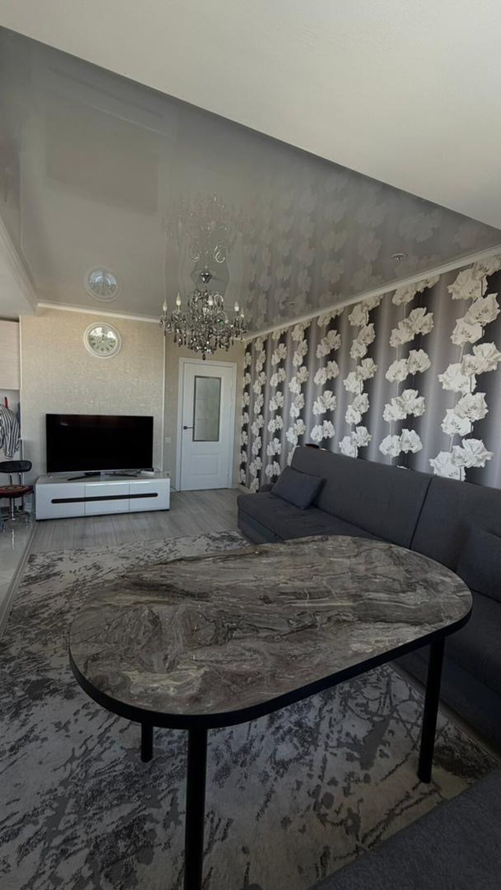 2 комнаты, 66 м², Кок-Жар мкр Элитка, 12 этаж, Дизайнерский ремонт: фото 6
