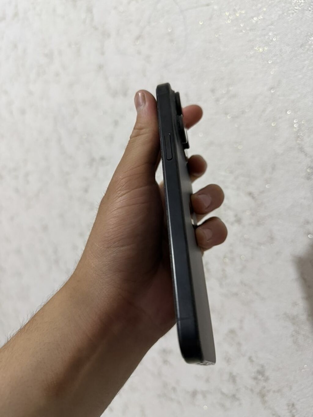 IPhone 15 Pro Max, Б/у, 256 ГБ, Black Titanium, Коробка, 84 %: фото 5