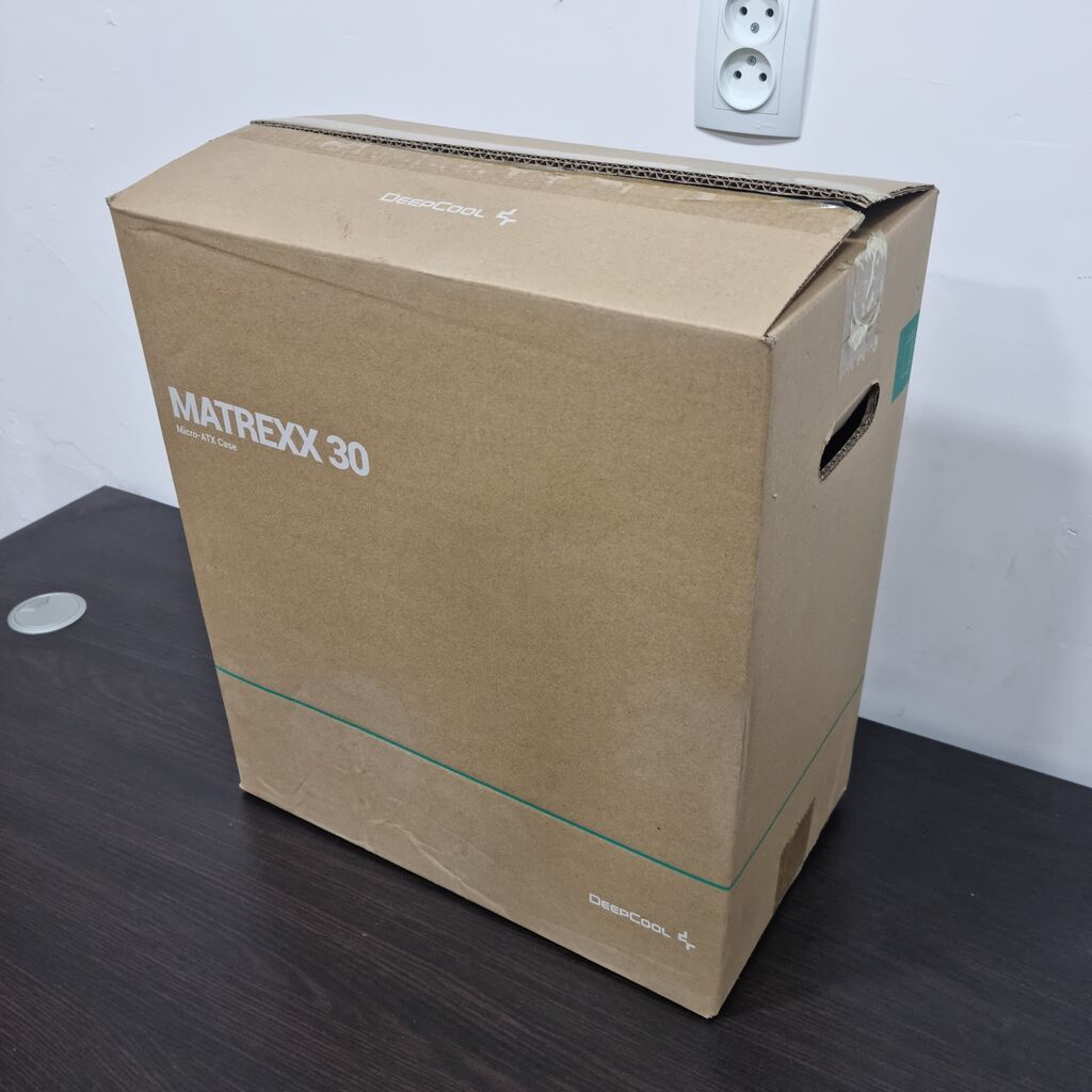Корпус ПК, Б/у, DeepCool, Micro-ATX, цвет - Черный: фото 7