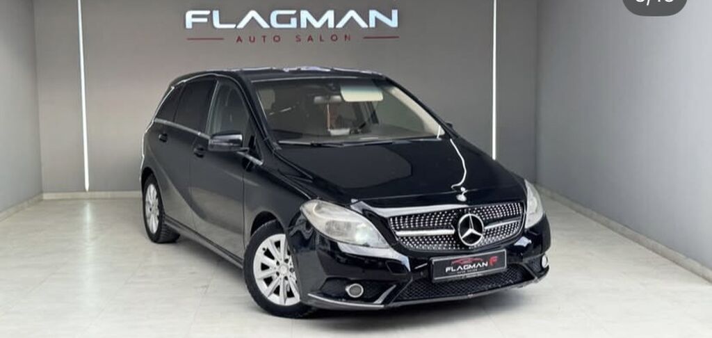 Mercedes-Benz B-Class 2012, 1.6 л, автомат, черный: фото 2