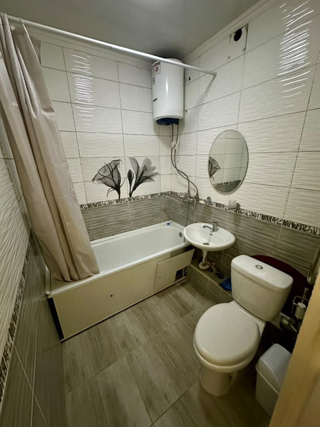 1 комната, 35 м², Кок-Жар мкр 105 серия, 5 этаж, Требуется ремонт: фото 5