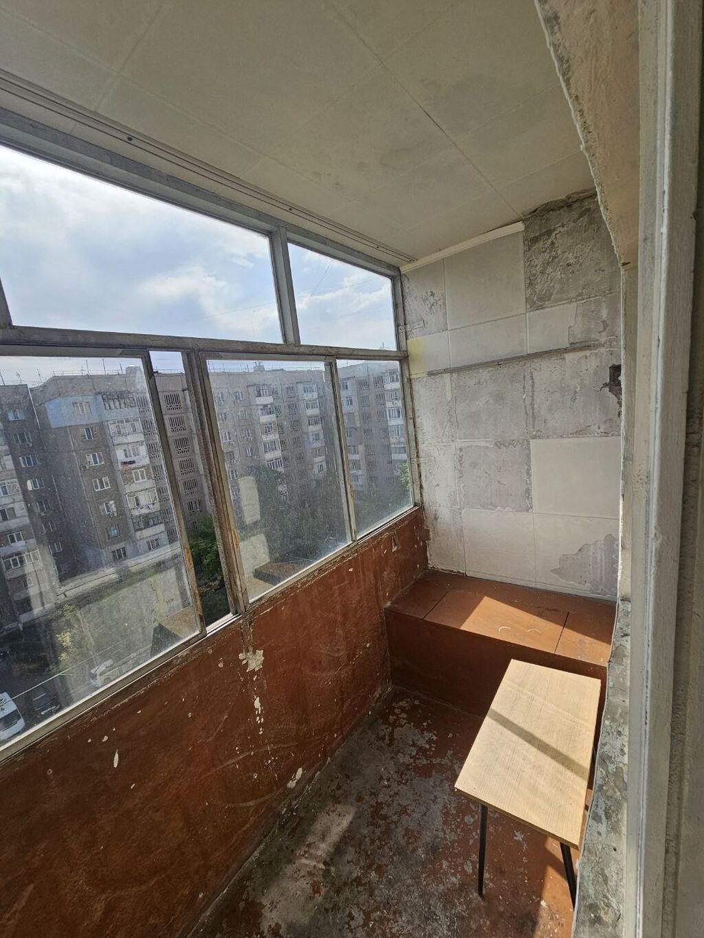 1 комната, 33 м², Аламедин-1 мкр 105 серия, 8 этаж, Требуется ремонт: фото 5