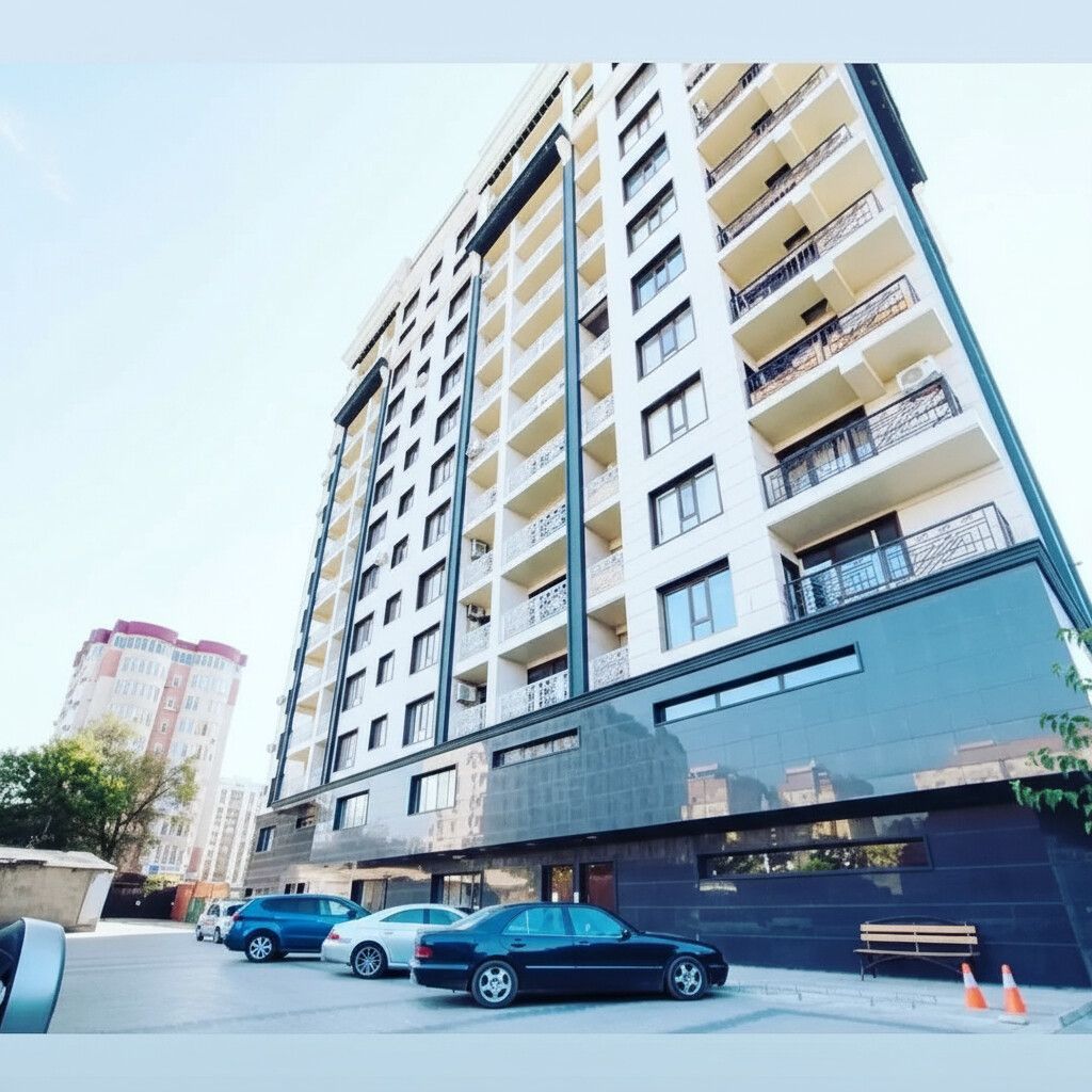 1 комната, Люкс, элитка, Бишкек Парк ТРЦ, Душевая кабина, Постельное белье, Кондиционер — фото 3