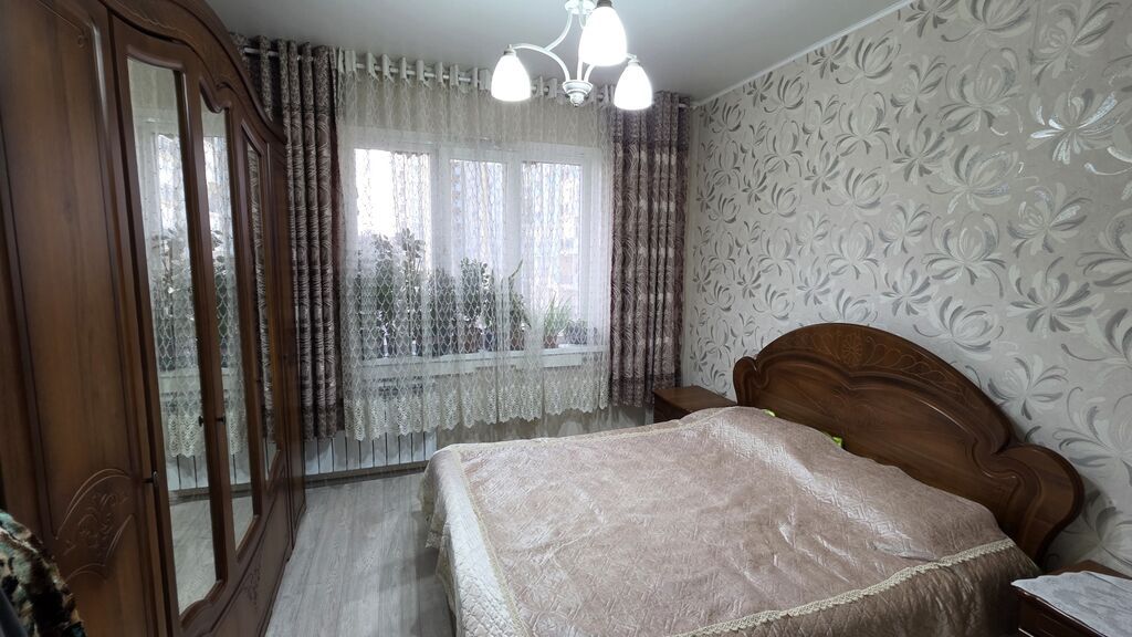 2 комнаты, 62 м², Аламедин-1 мкр 106 серия, 5 этаж, Косметический ремонт: фото 3
