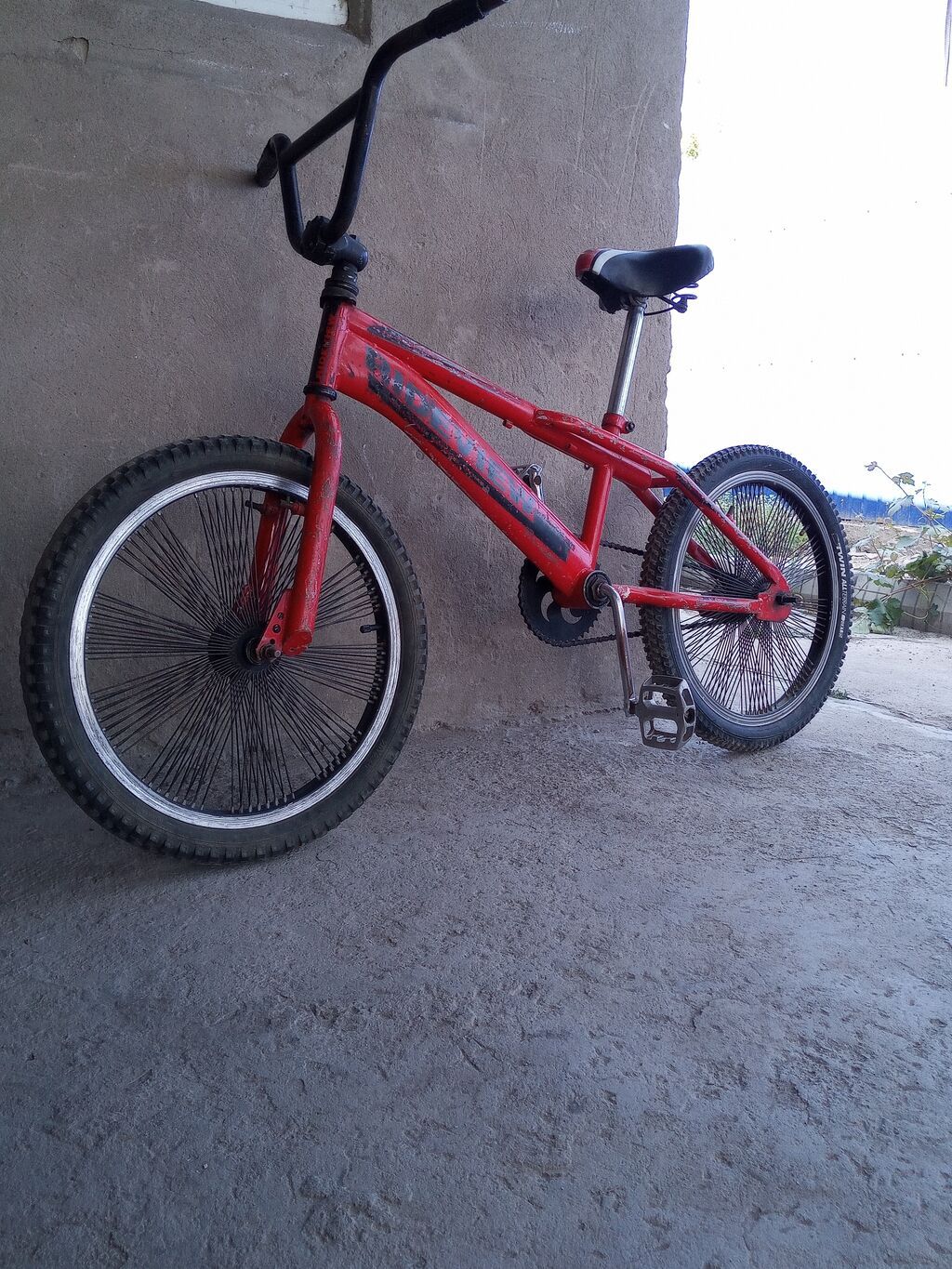 BMX-велосипед, красный ОБМЕН ИЛИ ПРОДАЖА ОБМЕН НА ТЕЛЕФОН НА ФИКС: фото 4