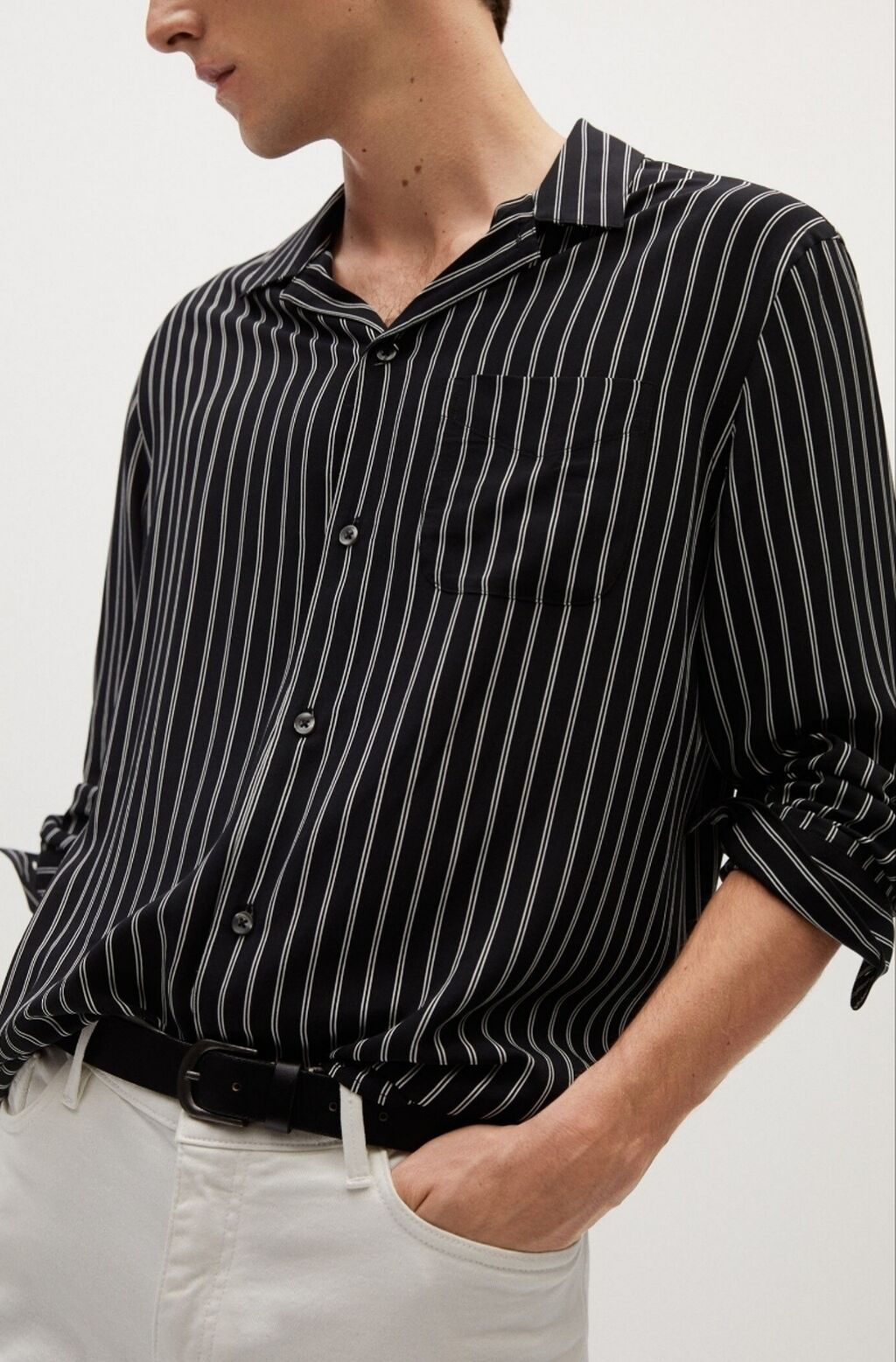Струящаяся рубашка regular fit Линия Casual. Regular fit. Струящаяся: фото 5