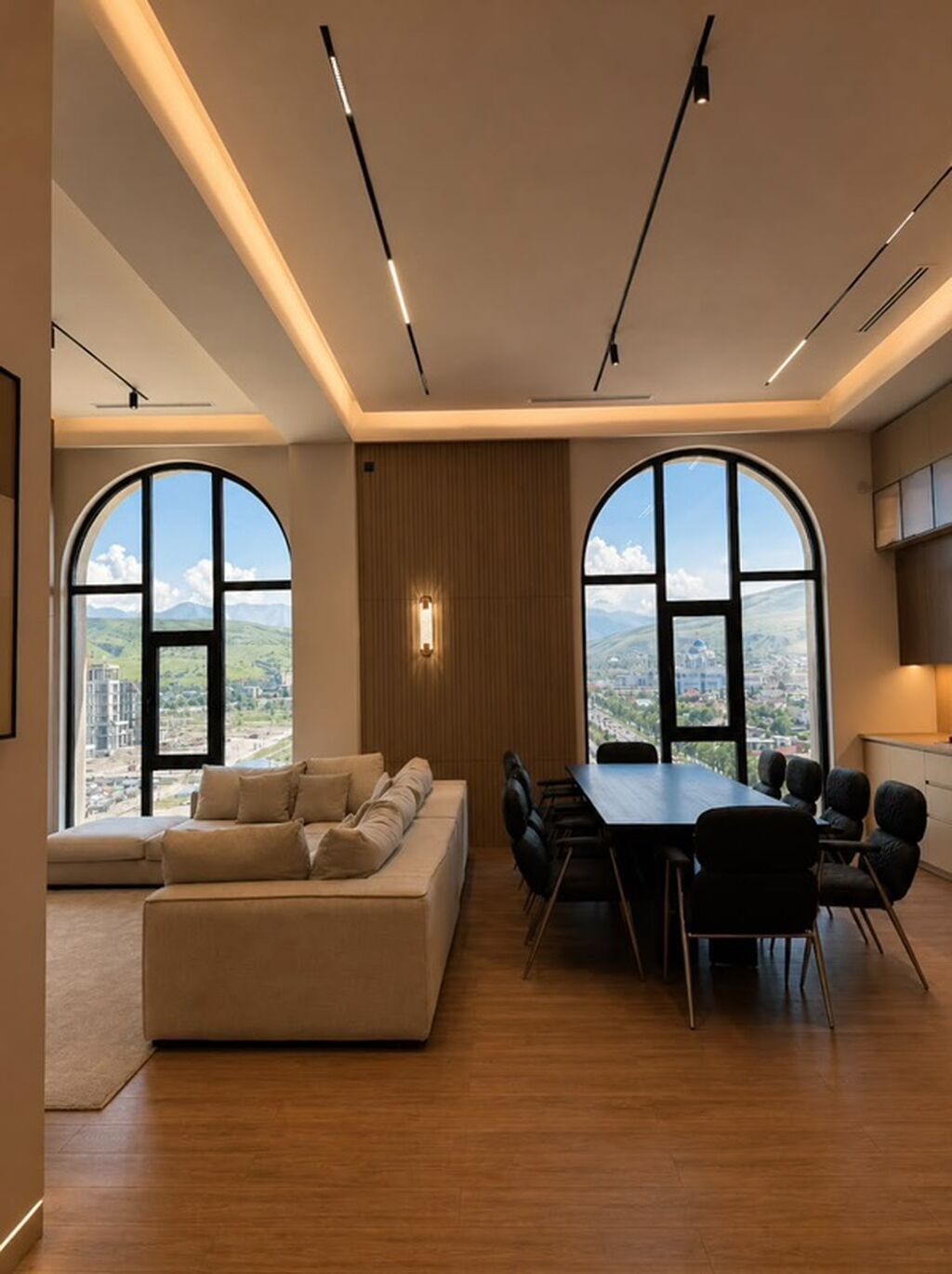 3 комнаты, 140 м², Ала-Арча ТРЦ Элитка, 14 этаж, Дизайнерский ремонт: фото 8
