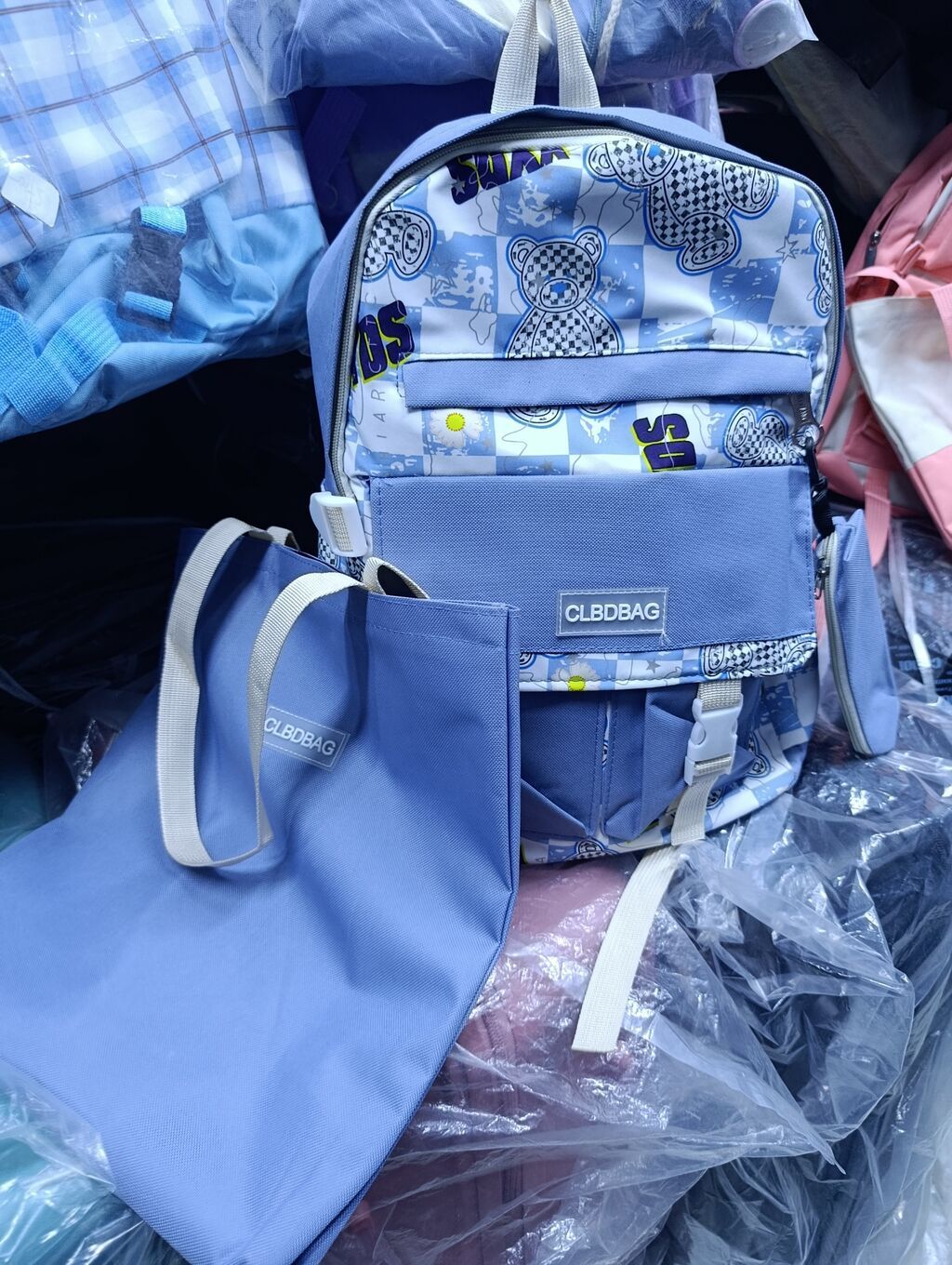Набор школьных рюкзаков с шоперами (CLBDBAG) - Комплектация: рюкзак +: фото 1