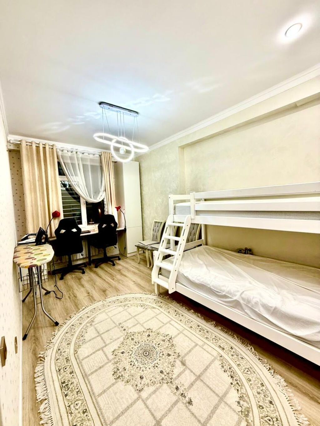 3 комнаты, 85 м², Джал мкр (в т.ч. Верхний, Нижний, Средний) 14 этаж, Евроремонт: фото 7