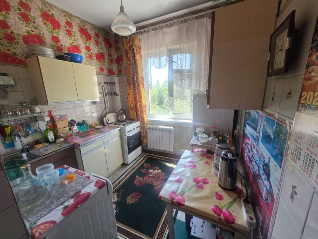 2 комнаты, 54 м², Кудайберген авторынок 105 серия, 3 этаж: фото 4