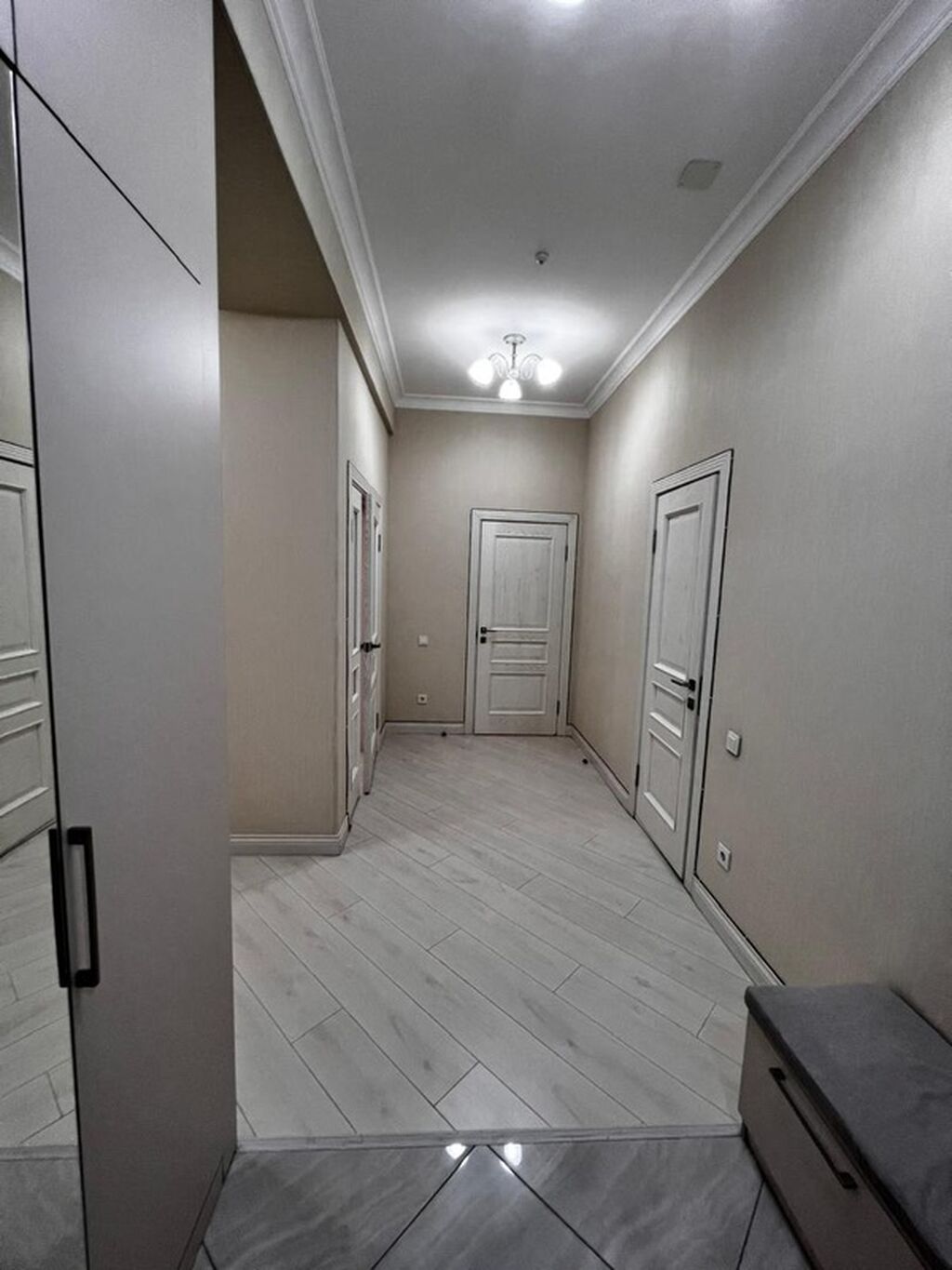3 комнаты, 82 м², Бишкек Парк ТРЦ Элитка, 3 этаж, Дизайнерский ремонт: фото 3