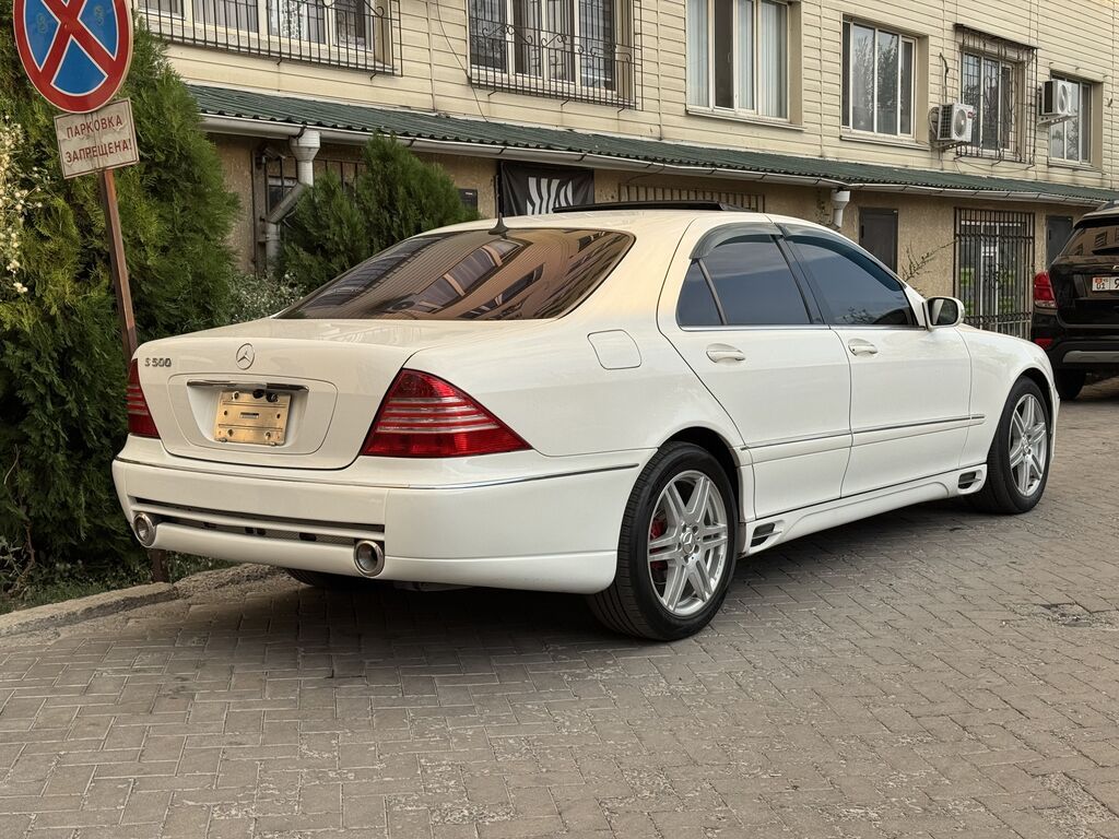 Mercedes-Benz S-Class: 2002 г., 5 л, Автомат, Бензин, Седан: фото 3