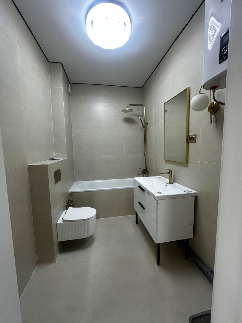 1 комната, 49 м², Аламедин-1 мкр Индивидуалка, 3 этаж, Свежий ремонт: фото 4