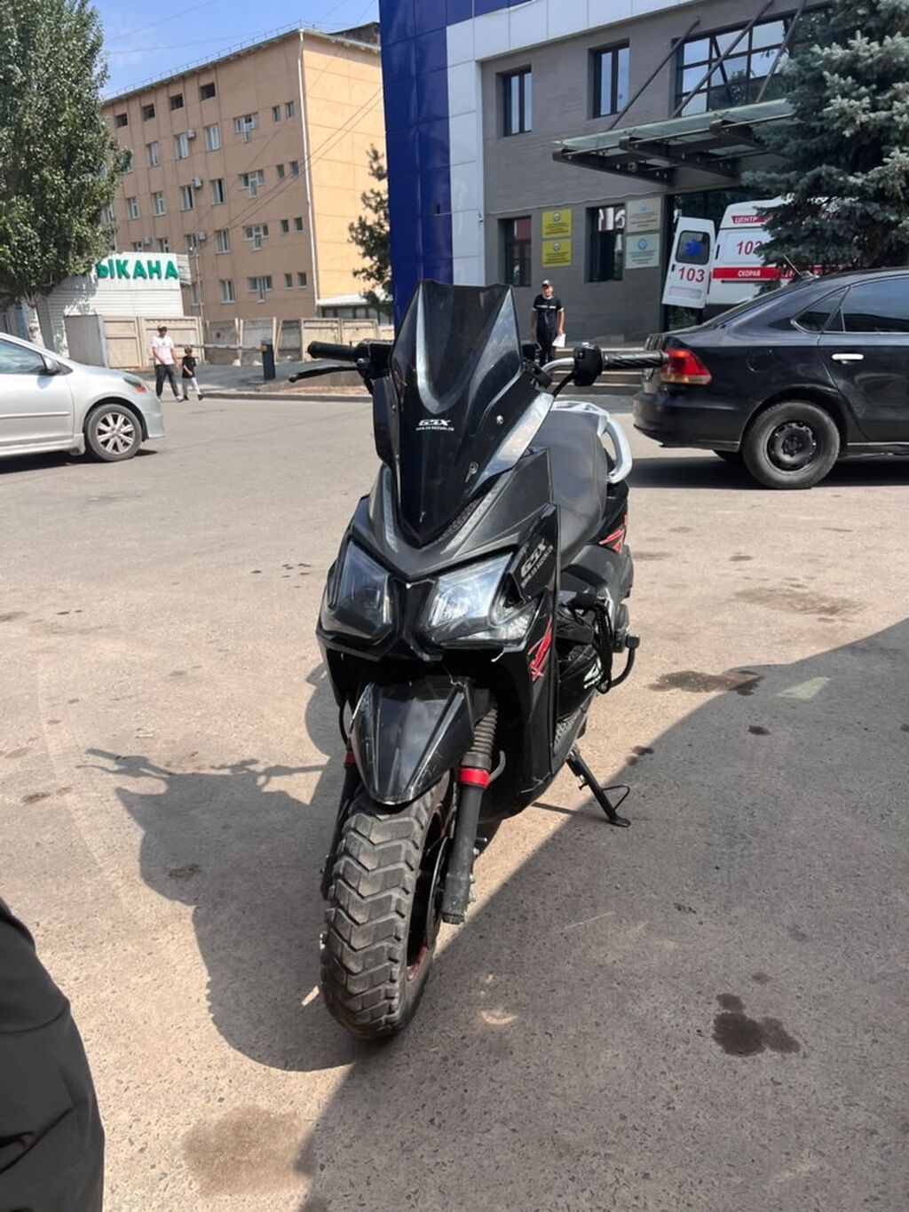 Скутер GRX (GX) 150 — городской/туринговый скутер с агрессивным: фото 2