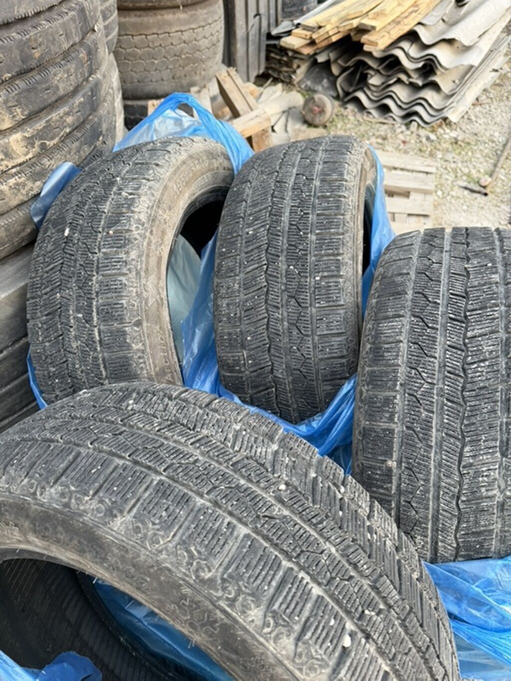 Шины 195 / 55 / R 16, Зима, Б/у, Комплект, Легковые, Китай, RoadX: фото 5