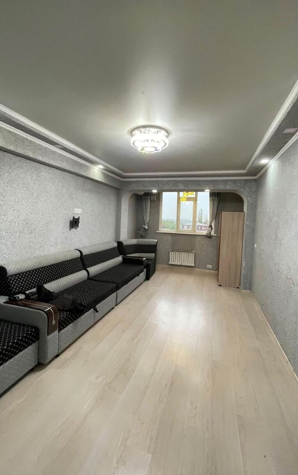 1 комната, 50 м², Кызыл Аскер 5 этаж, Косметический ремонт: фото 4