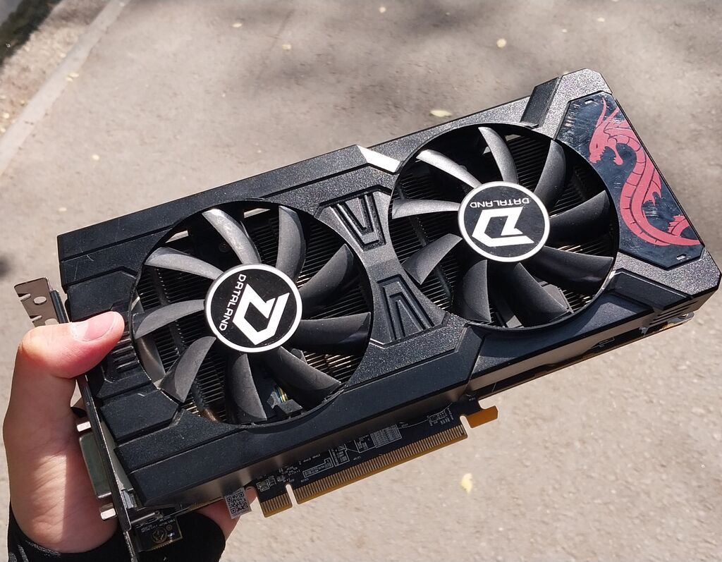 Видеокарта для ПК, Новый, Radeon RX, 4 ГБ