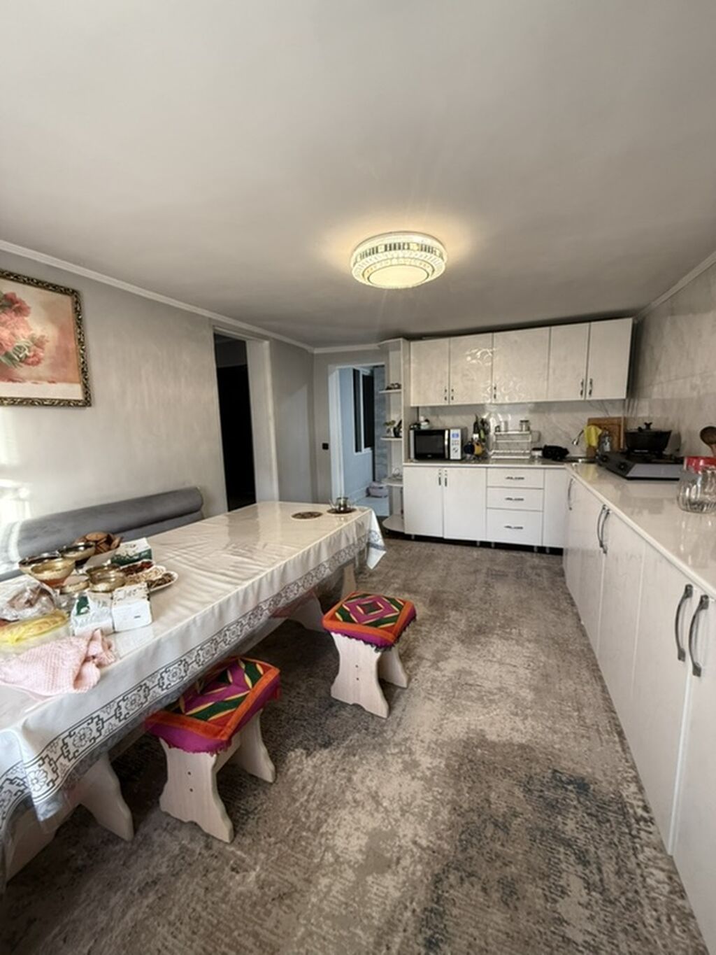 2 комнаты, 70 м², 6000 соток, Бишкек, Чекиш-Ата рынок: фото 2
