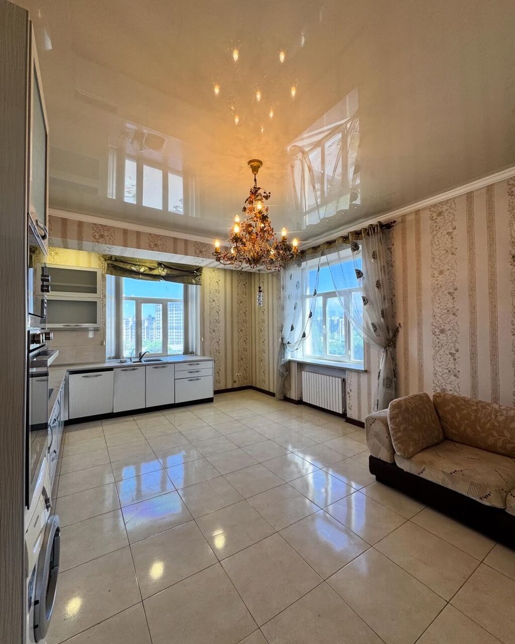 4 комнаты, 191 м², Вефа ТЦ Элитка, 8 этаж, Евроремонт: фото 3