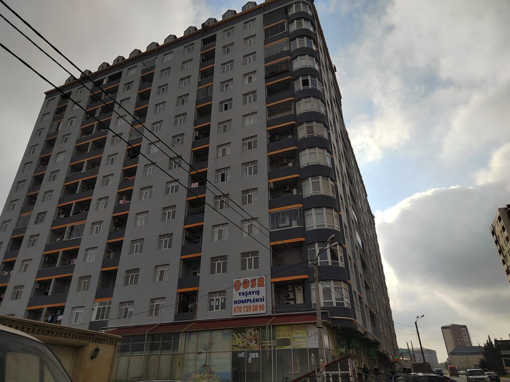 2 otaqlı, Yeni tikili, 57 kv. m