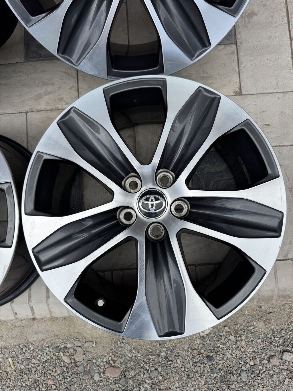 Литые Диски R 18 Toyota, Комплект, отверстий - 5, Б/у: фото 7