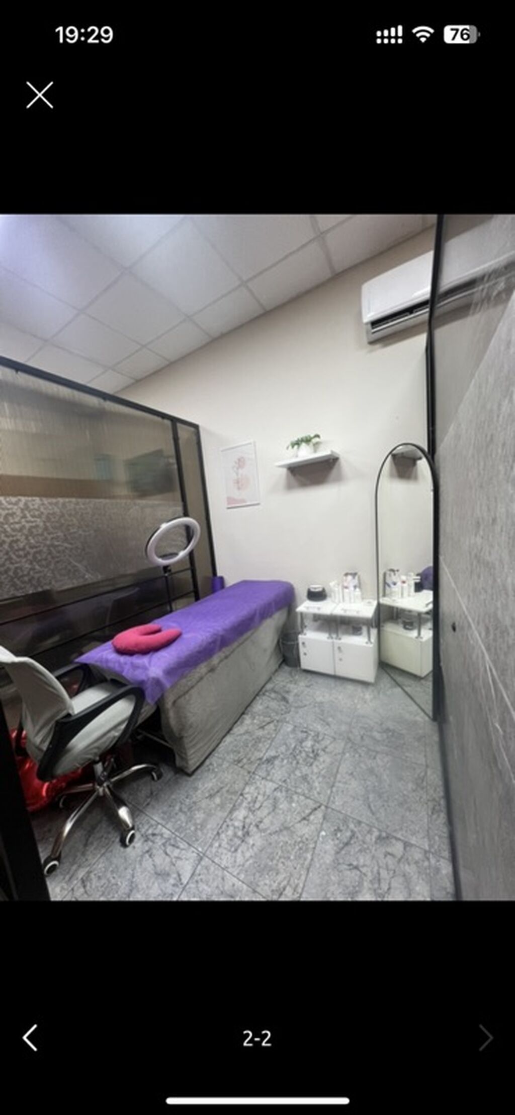 Аренда кабинетов в салонах красоты, 4 м², Для бровиста, Для визажиста, Для лешмейкера