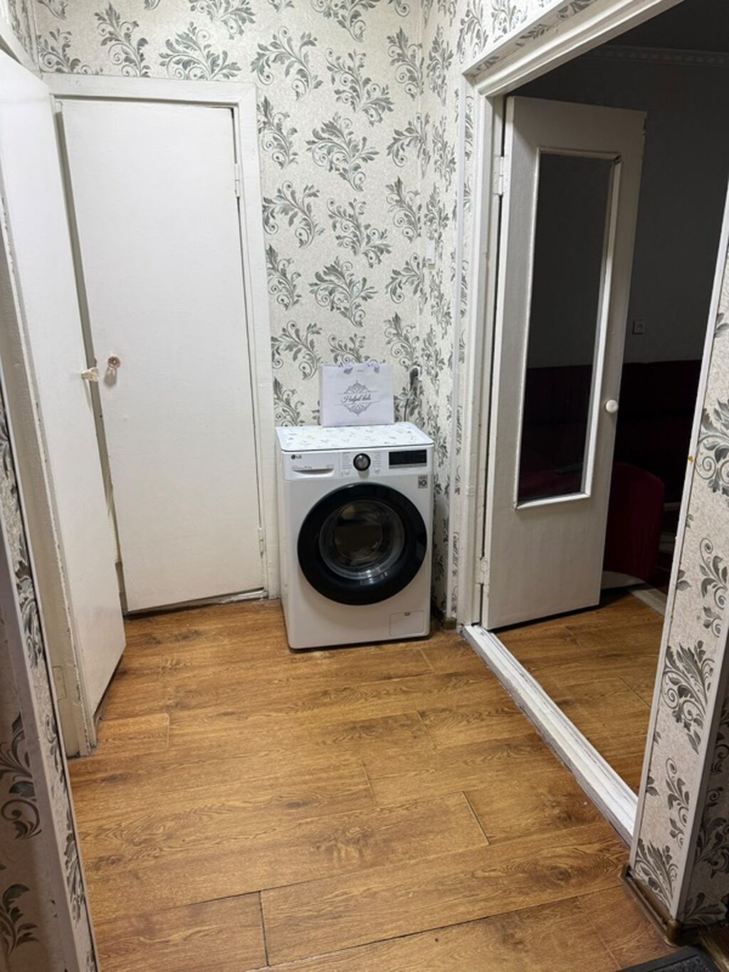 2 комнаты, 48 м², Аламедин-1 мкр 105 серия, 4 этаж, Старый ремонт: фото 8