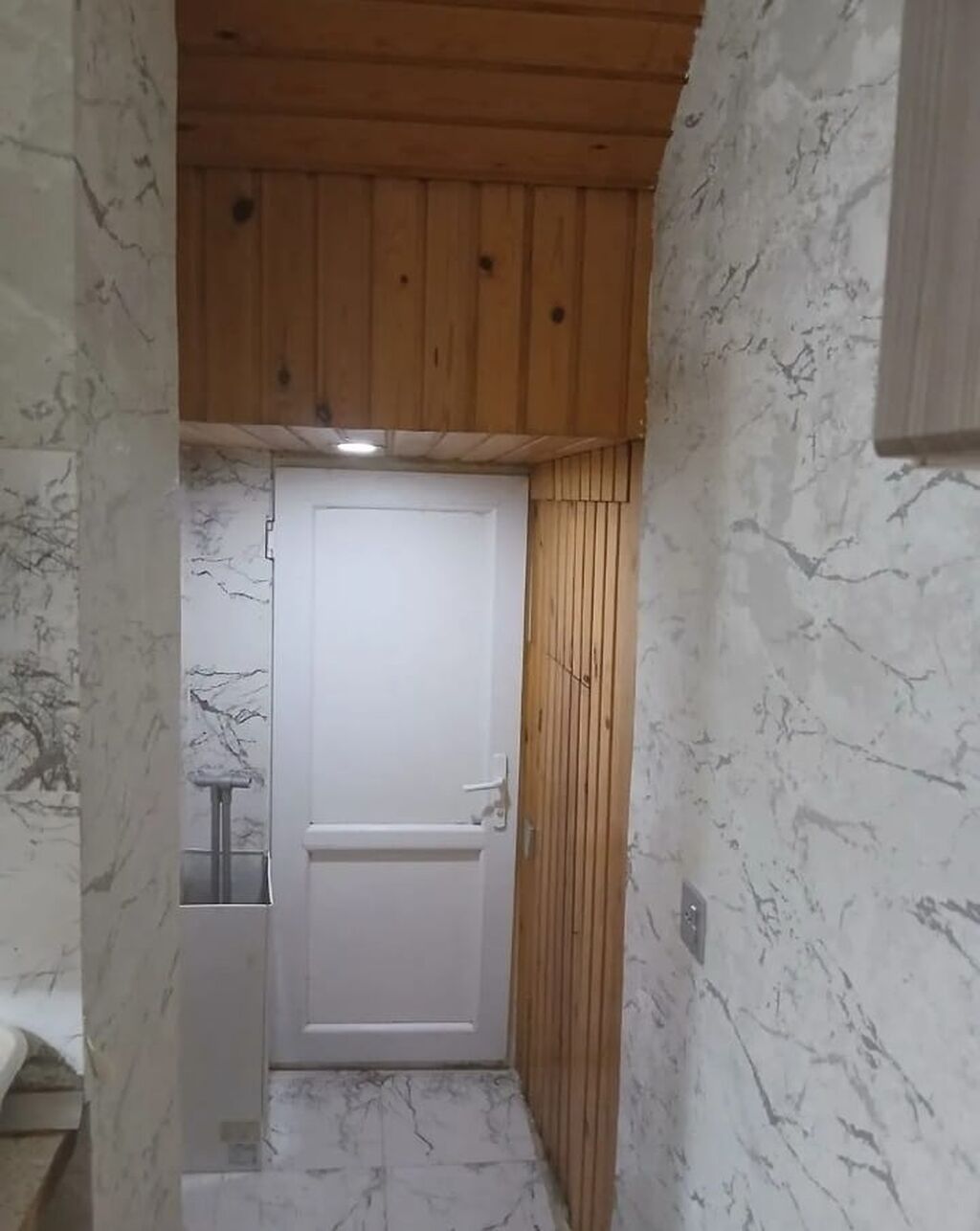 3 otaqlı həyət evi – təmirli və mebellə - Plan: dəhlizdən girişli 2