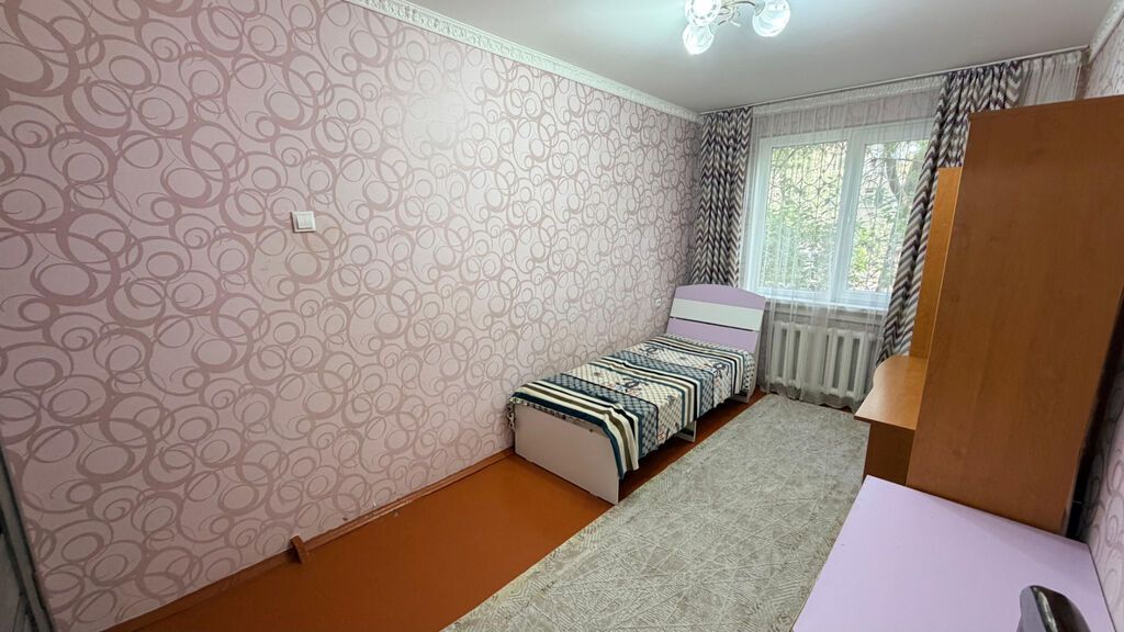 3 комнаты, 58 м², Центральная мечеть 104 серия, 1 этаж, Косметический ремонт: фото 6