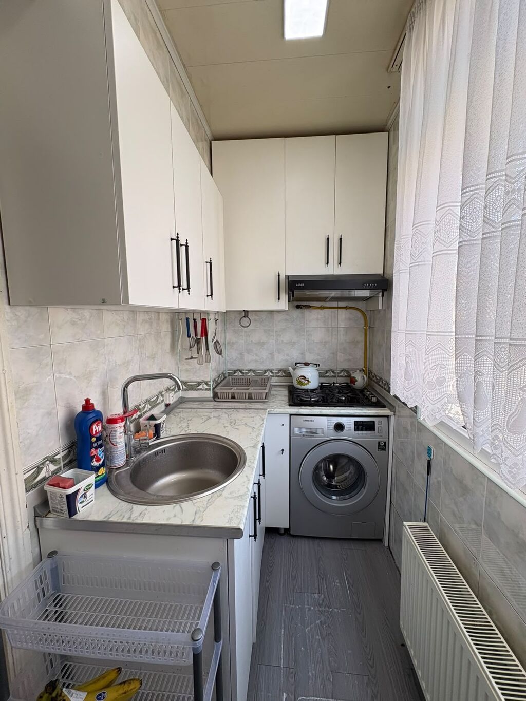 6-cı mikrorayonda 1 otaqlı köhnə tikili mənzil satılır, 35 m², 135 000 AZN, şəkil 5 / 8