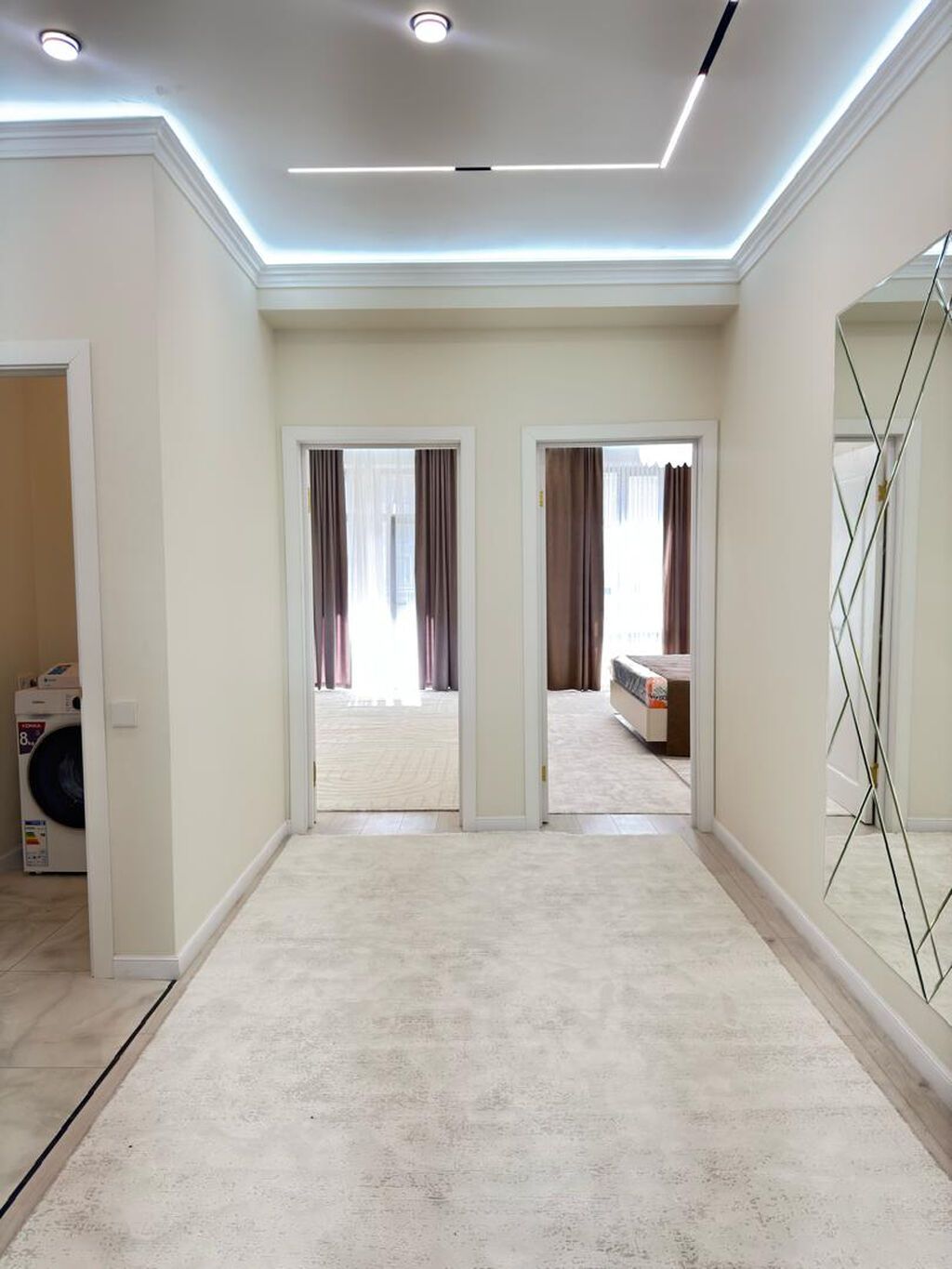 3 комнаты, 111 м², Асанбай мкр Элитка, 14 этаж, Свежий ремонт: фото 2