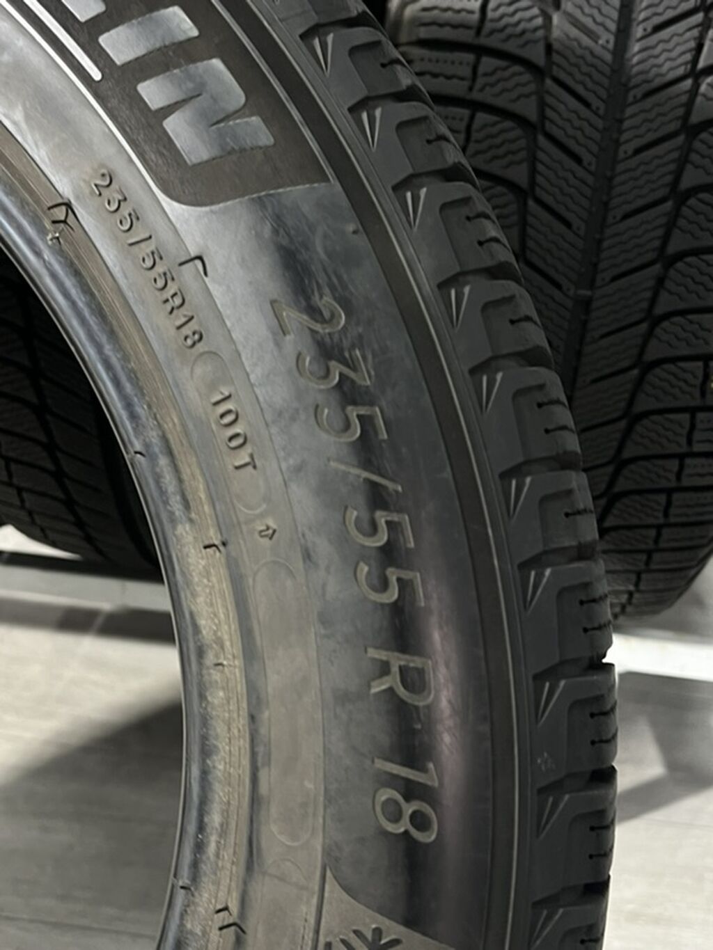 Шины 235 / 55 / R 18, Зима, Б/у, Комплект, Легковые, Франция, Michelin: фото 6