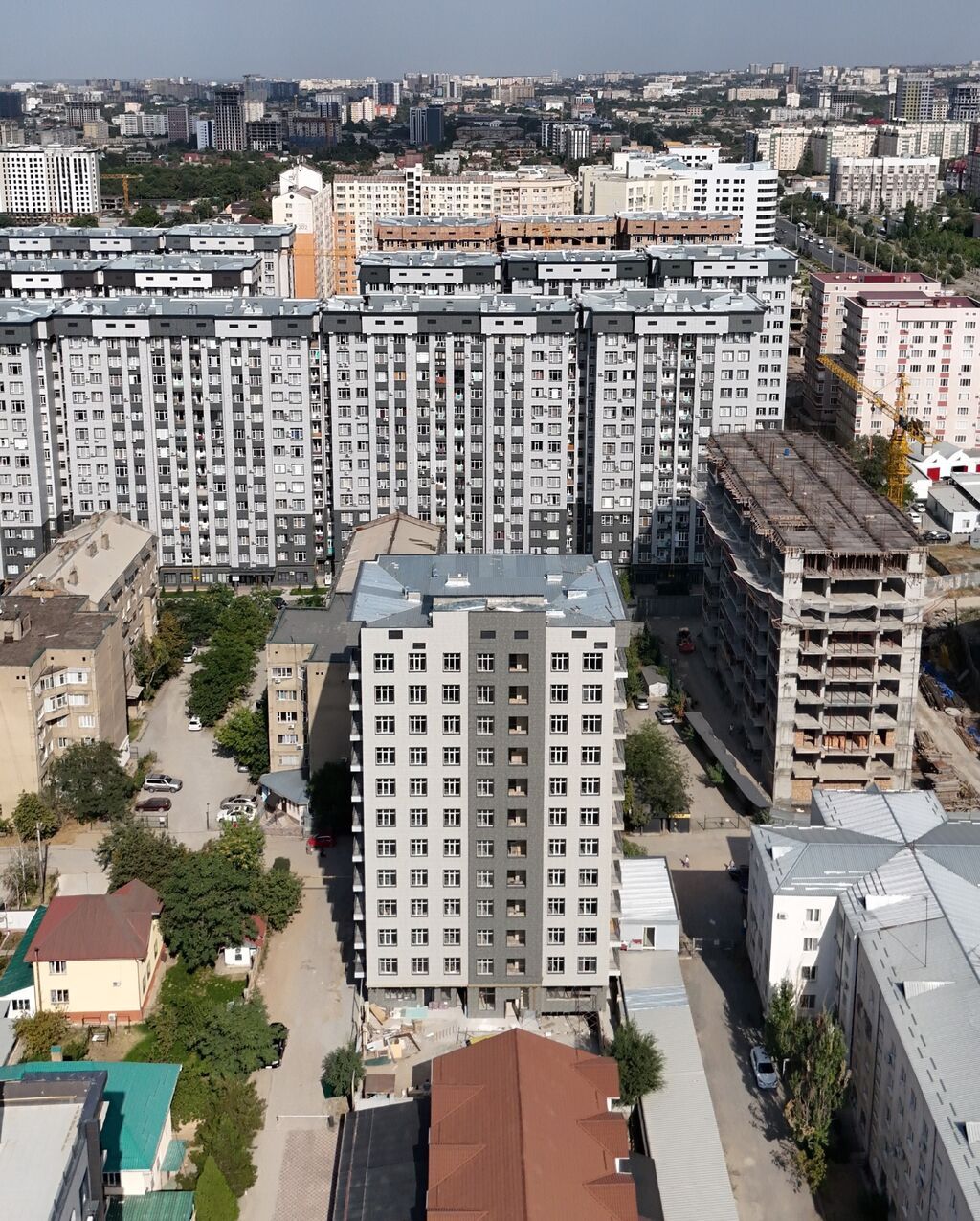 1 комната, 52 м², Джал мкр (в т.ч. Верхний, Нижний, Средний) Элитка, 9 этаж, ПСО (под самоотделку): фото 8
