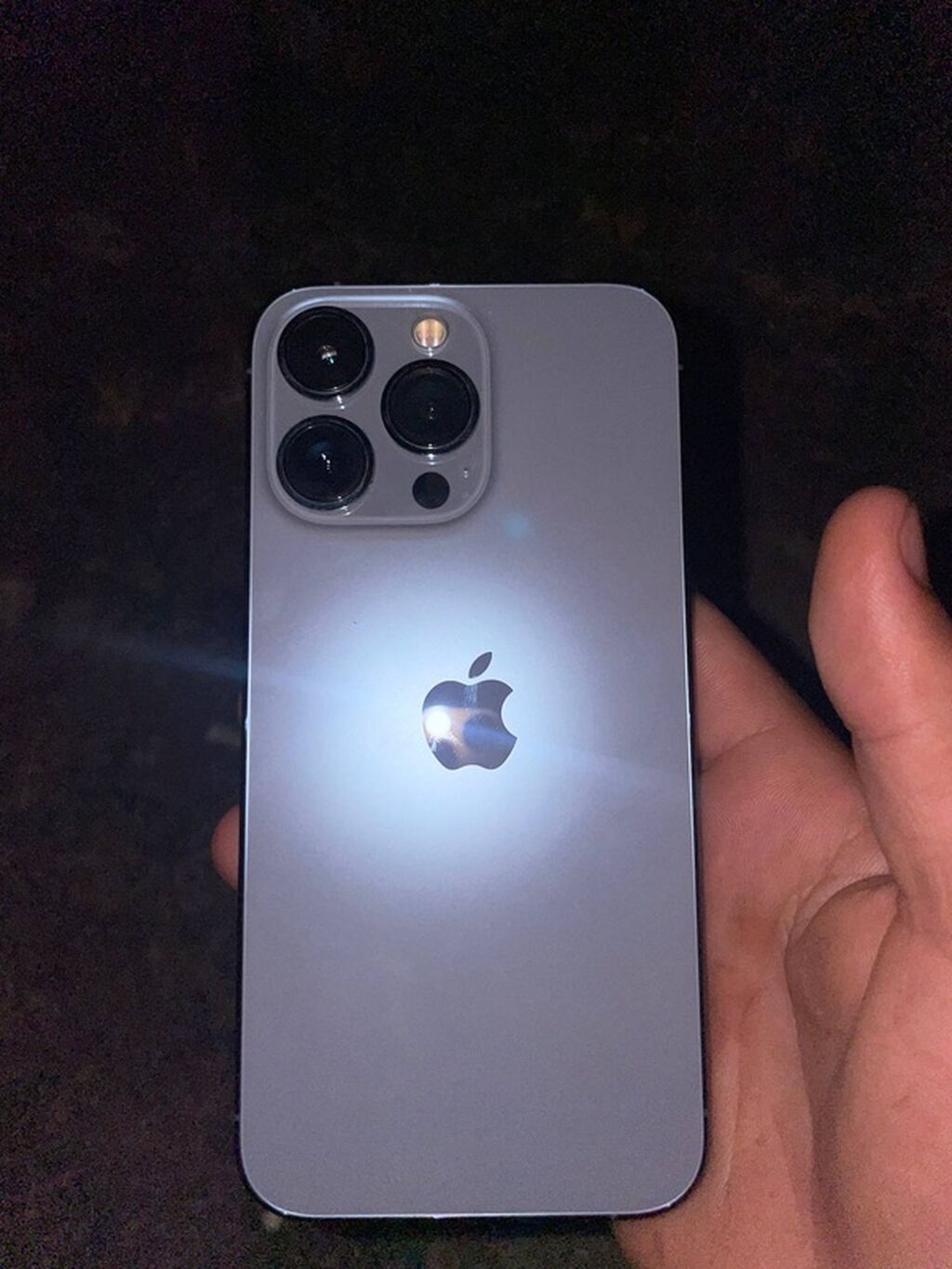IPhone 13 Pro 256 ГБ АКБ 87 Невскрытый Цвет голубой Ни одной царапины: фото 5