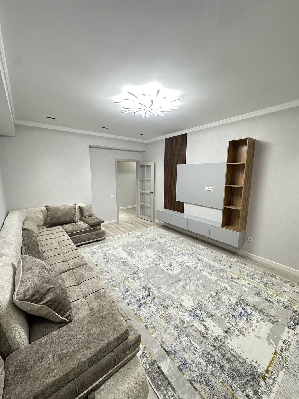 2 комнаты, 66 м², Кок-Жар мкр Элитка, 12 этаж, Дизайнерский ремонт: фото 8