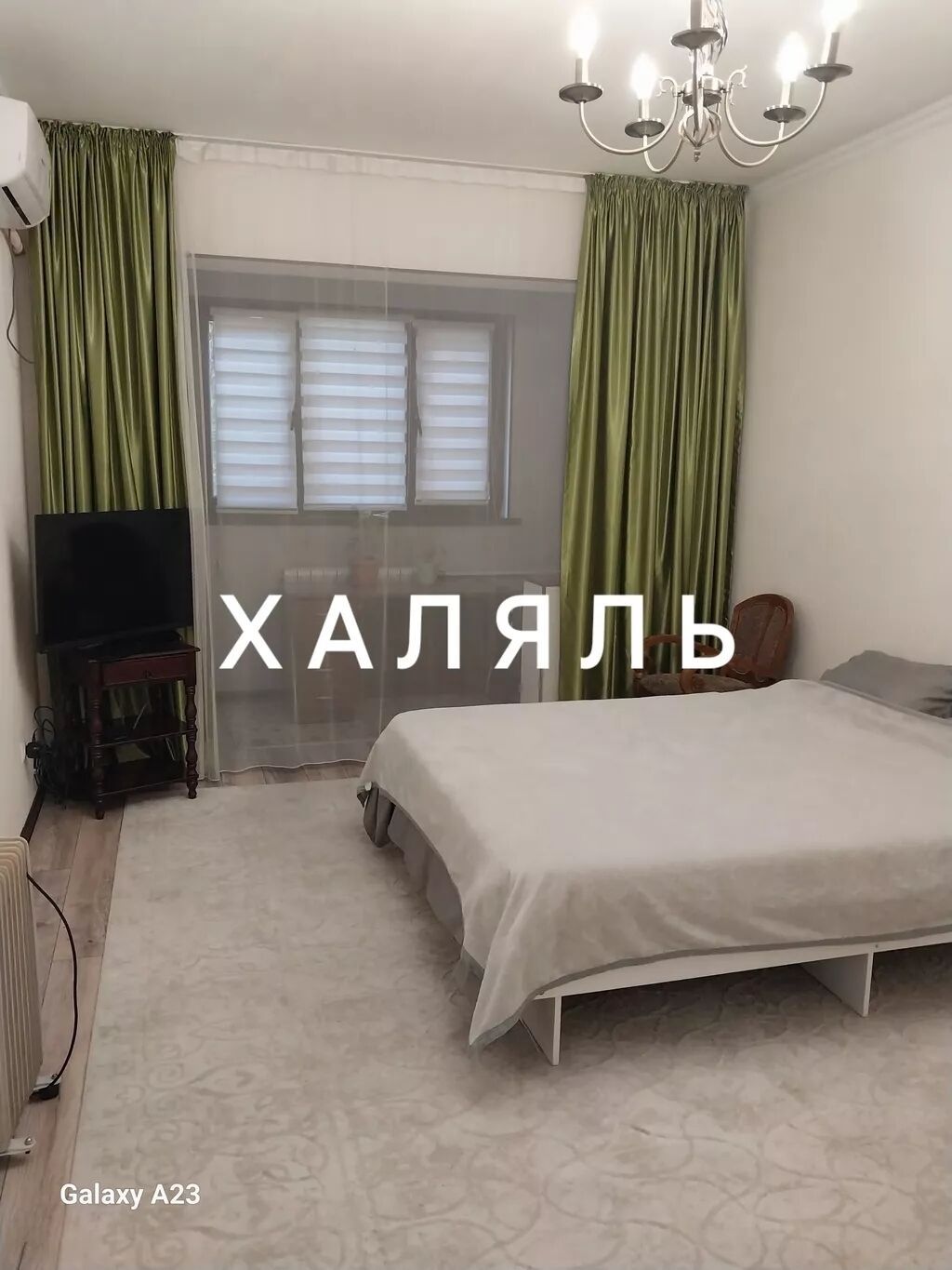 1 комната, ул. Московская / Турусбекова, Постельное белье, Кондиционер, Парковка: фото 2