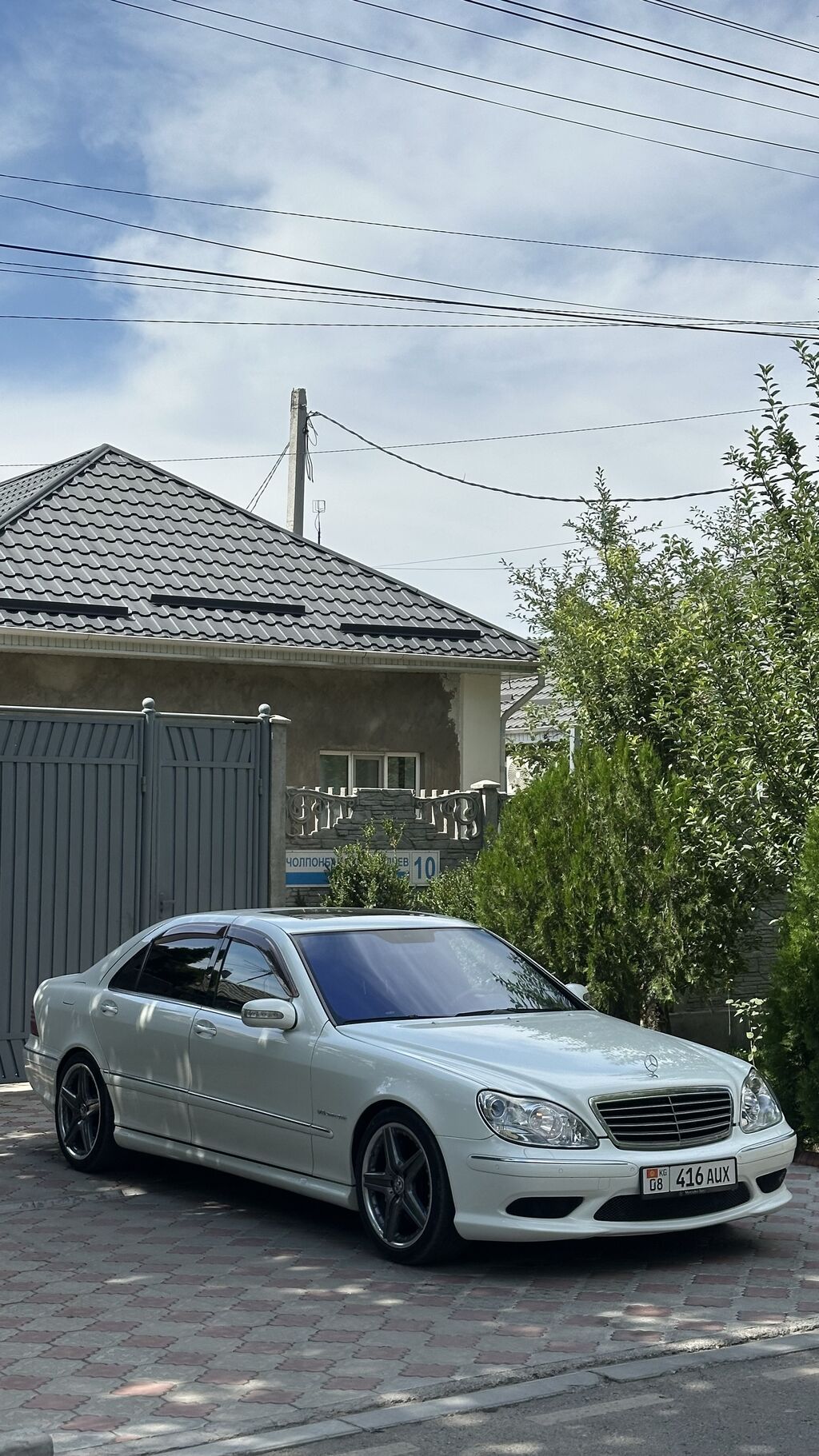 Mercedes-Benz S-class AMG: 2003 г., 5.5 л, Автомат, Бензин, Седан: фото 2