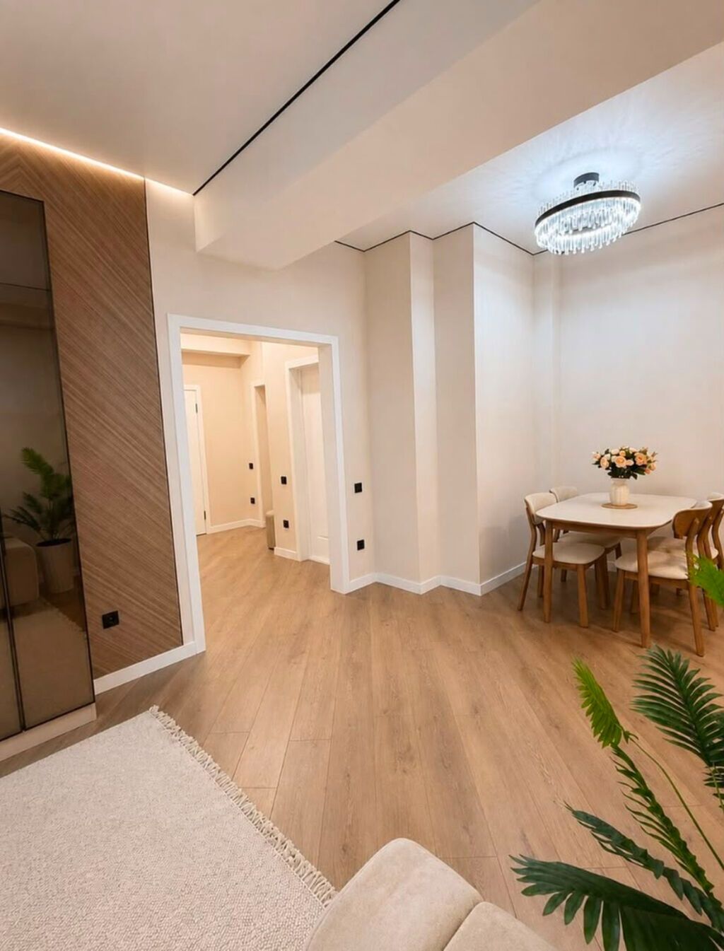 2 комнаты, 63 м², Асанбай мкр Элитка, 14 этаж, Евроремонт: фото 3