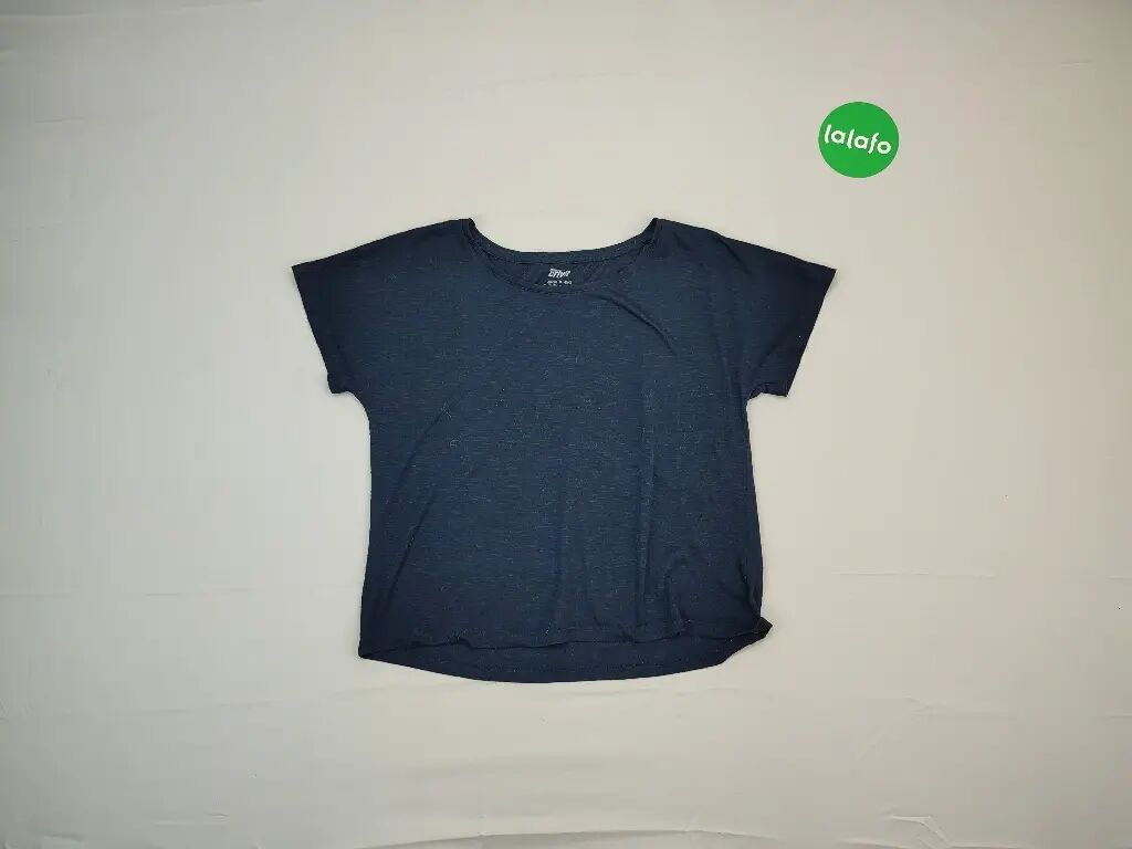 Koszulki: Koszulka M (EU 38), wzór - Jednolity kolor, kolor - Niebieski — 1