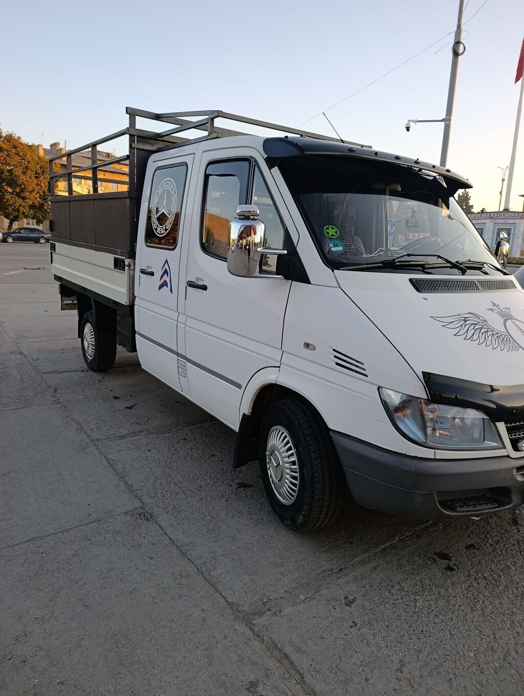 Легкий грузовик, Mercedes-Benz, Дубль, 3 т, Б/у: фото 4