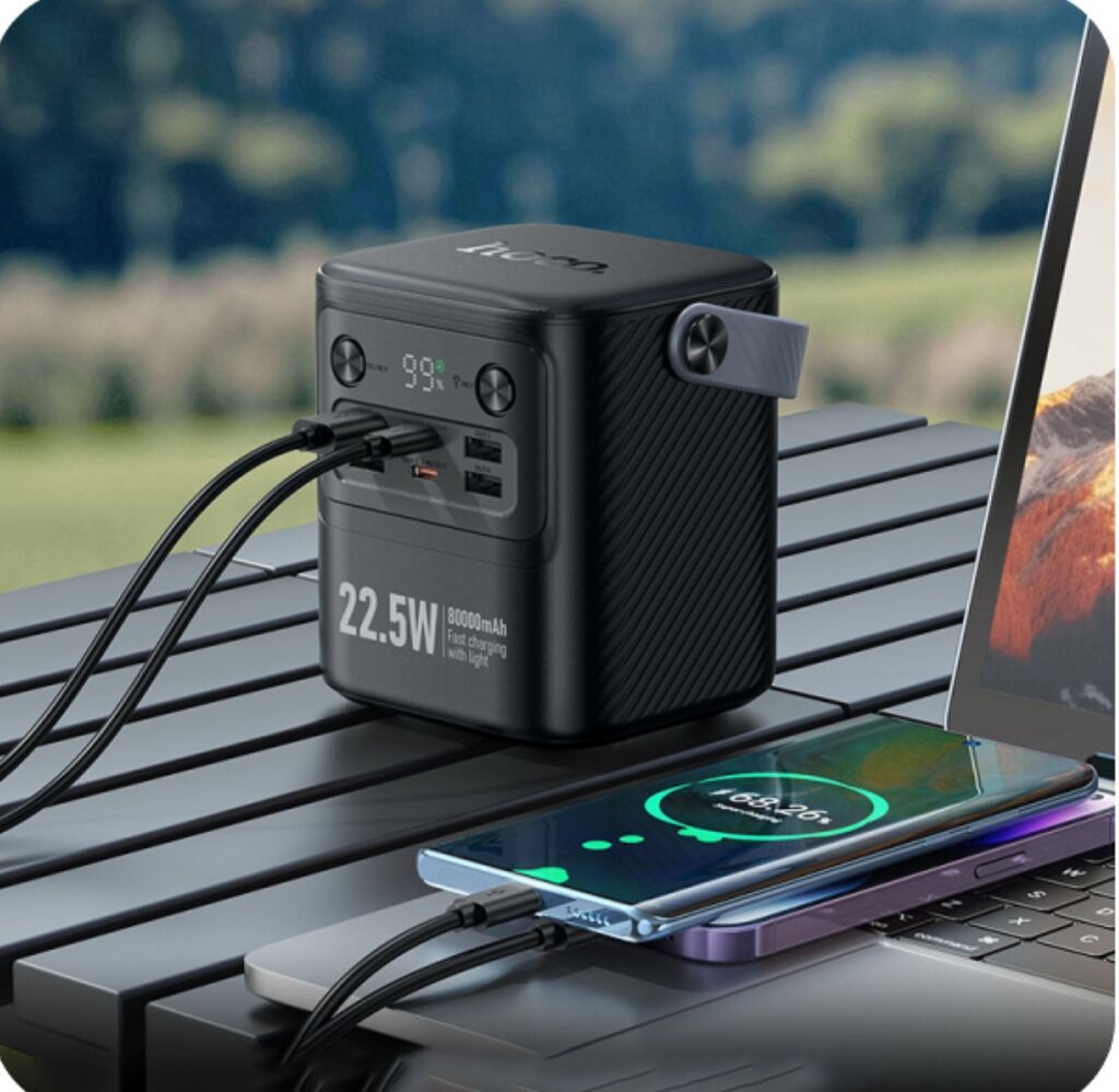 Power Bank HOCO J152 Tough Купить в Бишкеке — 80000 mAh, быстрая — фото 5