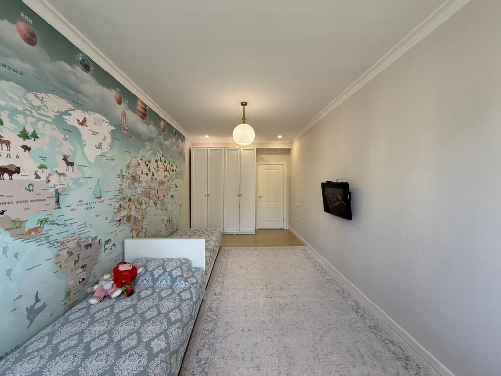 3 комнаты, 108 м², Ала-Арча ТРЦ Элитка, 5 этаж, Евроремонт: фото 6