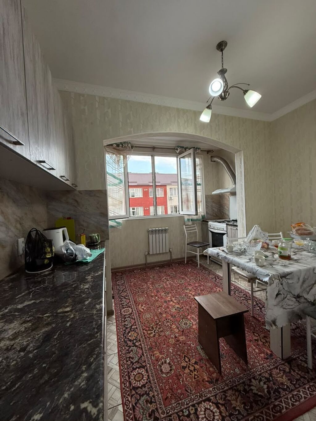 3 комнаты, 82 м², Сары-Челек ж/м 106 серия улучшенная, 8 этаж, Евроремонт: фото 6